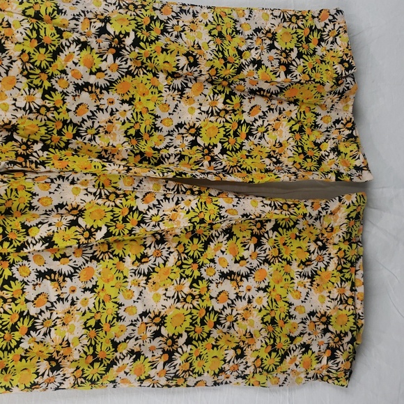 Urban Outfitters Carmen Gold and White Sunflower Hippie Pants - Picture 5 of 13
